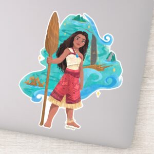 Moana Sailing Spirit Sticker