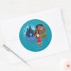 Moana Maui Adventures In Oceania Classic Round Sticker