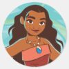 Moana___Daughter_Of_The_Sea_Classic_Round_Sticker_1 Moana Daughter Of The Sea Classic Round Sticker