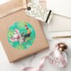 Moana First Mate Top Rooster Classic Round Sticker