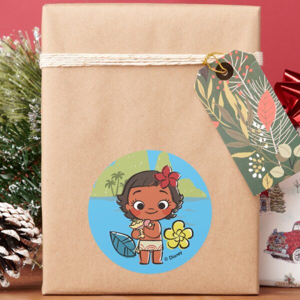 Moana___Island_Daughter_Classic_Round_Sticker_6 Moana Island Daughter Classic Round Sticker