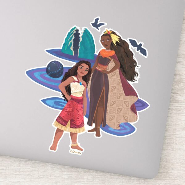 Moana And Matangi Sticker