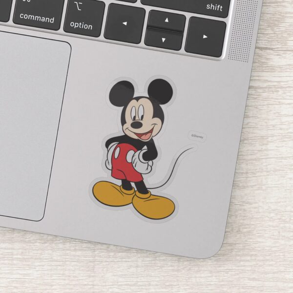 Modern Mickey Side Hands On Hips Sticker