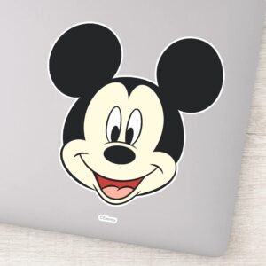 Modern Mickey Smiling Head Sticker