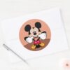 Modern_Mickey___Sticking_Out_Tongue_Classic_Round_Sticker_3 Modern Mickey Sticking Out Tongue Classic Round Sticker