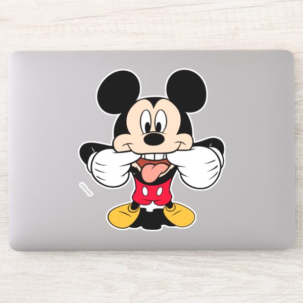 Modern_Mickey___Sticking_Out_Tongue_Sticker_8 Modern Mickey Sticking Out Tongue Sticker