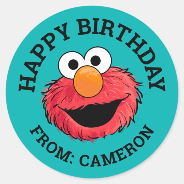 Monster At The End Of Th Happy Birthday Gift Tag