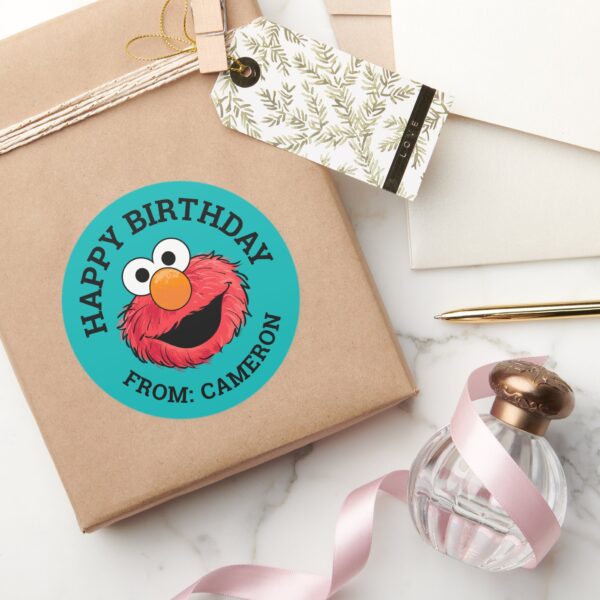 Monster At The End Of Th Happy Birthday Gift Tag