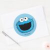 Monster At The End Of This Story Cookie Monster Classic Round Sticker