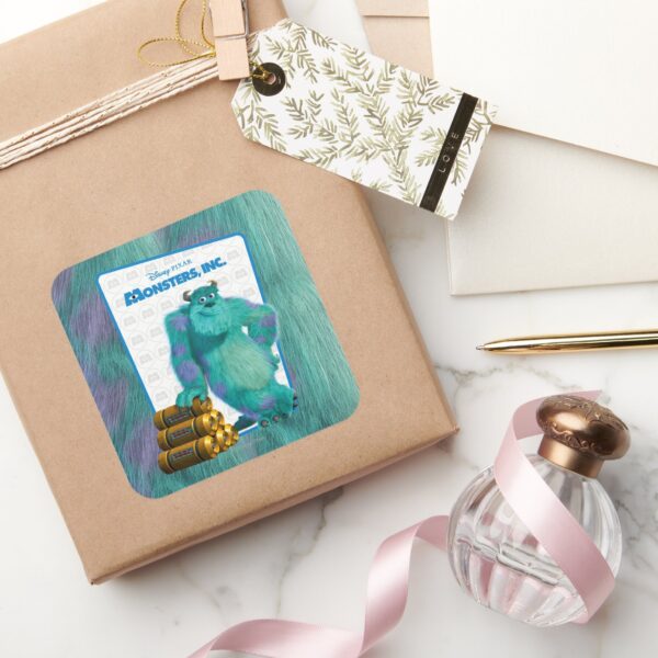 Monsters,_Inc._Sulley_Square_Sticker_5 Monsters Inc. Sulley Square Sticker