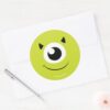 Monsters_Inc.___Mike_Face_Classic_Round_Sticker_3 Monsters Inc. Mike Face Classic Round Sticker