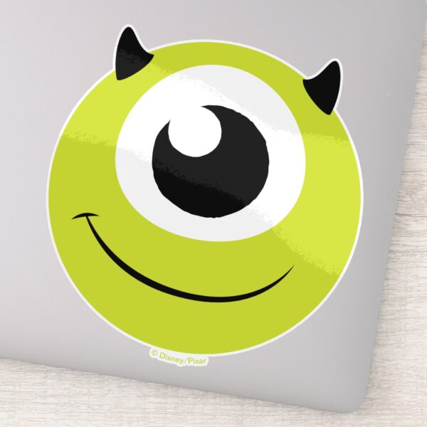 Monsters_Inc.___Mike_Face_Sticker_1 Monsters Inc. Mike Face Sticker