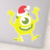 Monsters_Inc.___Mike_Santa_Claus_Dance_Sticker_1 Monsters Inc. Mike Santa Claus Dance Sticker