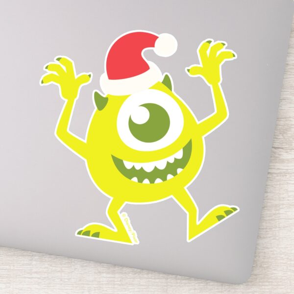 Monsters_Inc.___Mike_Santa_Claus_Dance_Sticker_1 Monsters Inc. Mike Santa Claus Dance Sticker