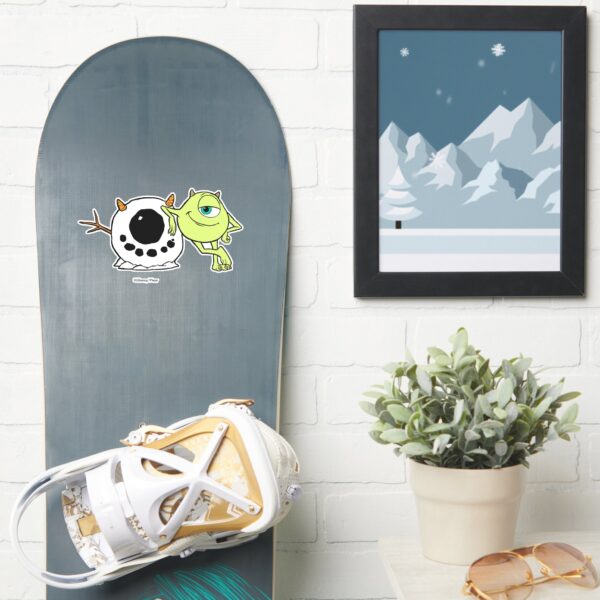 Monsters_Inc.___Mike_&_Snowman_Sticker_7 Monsters Inc. Mike Snowman Sticker