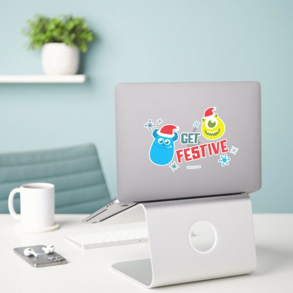 Monsters_Inc.___Mike_&_Sulley_Get_Festive_Sticker_2 Monsters Inc. Mike Sulley Get Festive Sticker