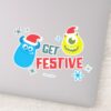 Monsters_Inc.___Mike_&_Sulley_Get_Festive_Sticker_8 Monsters Inc. Mike Sulley Get Festive Sticker