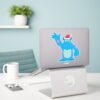 Monsters_Inc.___Sulley_Santa_Hat_Wave_Sticker_3 Monsters Inc. Sulley Santa Hat Wave Sticker