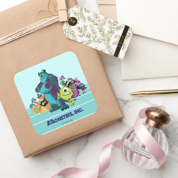 Monsters_Inc_8Bit_Mike,_Sully,_and_the_Gang_Square_Sticker_5 Monsters Inc 8Bit Mike Sully And The Gang Square Sticker