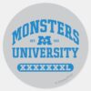Monsters_University_-_Est._1313_Classic_Round_Sticker_1 Monsters University Est. 1313 Classic Round Sticker