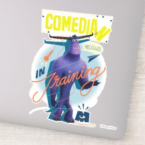 Monsters At Work Tylor Comedian In Training Sticker