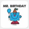Mr._Birthday___Happy_Birthday_Balloon_Square_Sticker_1 Mr. Birthday Happy Birthday Balloon Square Sticker
