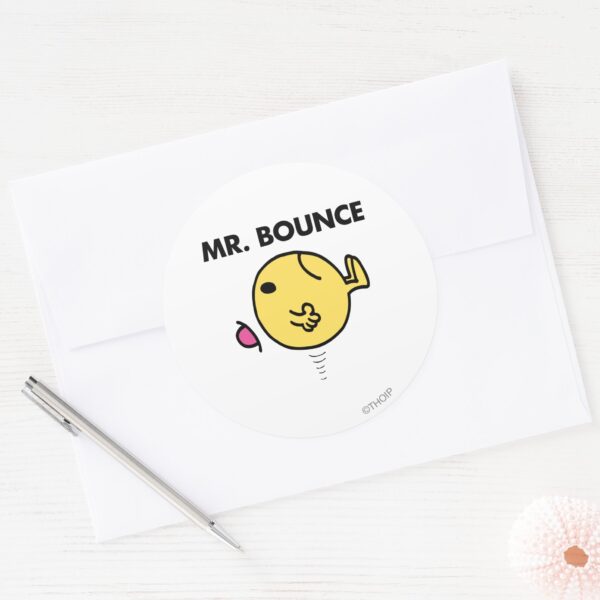 Mr._Bounce___Unhappy_Bouncing_Classic_Round_Sticker_3 Mr. Bounce Unhappy Bouncing Classic Round Sticker