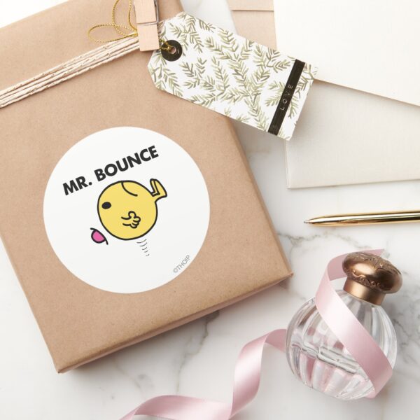 Mr._Bounce___Unhappy_Bouncing_Classic_Round_Sticker_5 Mr. Bounce Unhappy Bouncing Classic Round Sticker