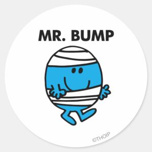 Mr. Bump Classic 1 Classic Round Sticker