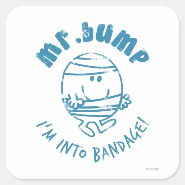 Mr._Bump___I'm_Into_Bandage_Square_Sticker_1 Mr. Bump Im Into Bandage Square Sticker
