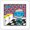 Mr. Bump Kitchen Accident Square Sticker