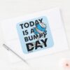 Mr._Bump___Today_is_a_Bumpy_Day_Square_Sticker_3 Mr. Bump Today Is A Bumpy Day Square Sticker