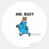 Mr._Busy_Running_Quickly_Classic_Round_Sticker_1 Mr. Busy Running Quickly Classic Round Sticker