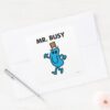 Mr._Busy_Waving_Hello_Square_Sticker_3 Mr. Busy Waving Hello Square Sticker