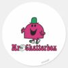 Mr. Chatterbox Logo Telephone Classic Round Sticker