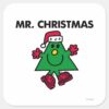 Mr. Christmas Festive Hat Gloves Square Sticker