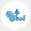 Mr._Cool___Happy_Fist_Pump_Classic_Round_Sticker_1 Mr. Cool Happy Fist Pump Classic Round Sticker