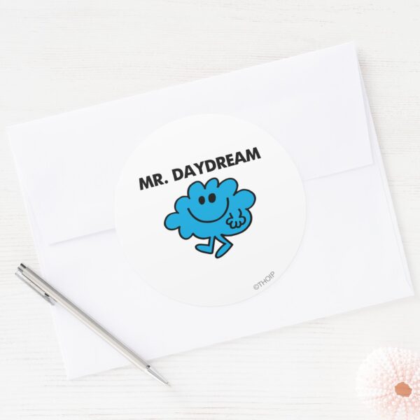 Mr. Daydream Classic Pose Classic Round Sticker