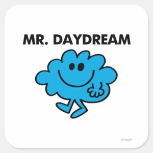 Mr. Daydream Classic Pose Square Sticker
