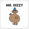 Mr._Dizzy___Classic_Pose_Square_Sticker_1 Mr. Dizzy Classic Pose Square Sticker