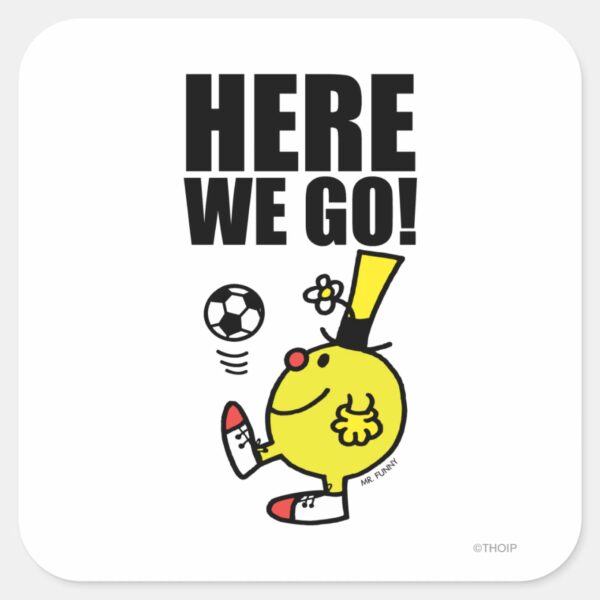 Mr._Funny_Juggling_A_Soccer_Ball_Square_Sticker_1 Mr. Funny Juggling A Soccer Ball Square Sticker
