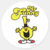 Mr._Funny_Laughing_Hysterically_Classic_Round_Sticker_1 Mr. Funny Laughing Hysterically Classic Round Sticker