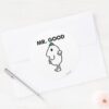 Mr._Good___Green_Hat_Classic_Round_Sticker_3 Mr. Good Green Hat Classic Round Sticker