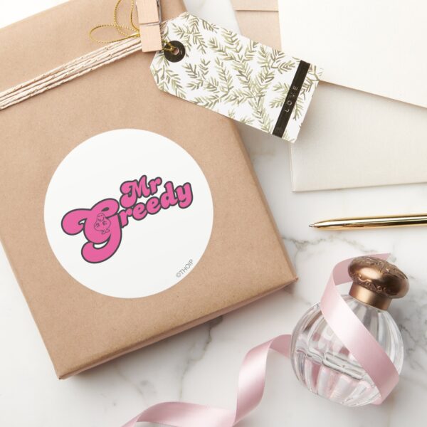 Mr._Greedy_Resting_In_The_G_Classic_Round_Sticker_5 Mr. Greedy Resting In The G Classic Round Sticker