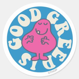 Mr. Greedy Greed Is Good Classic Round Sticker