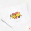 Mr._Happy_&_Little_Miss_Sunshine_Wedding_Classic_Round_Sticker_3 Mr. Happy Little Miss Sunshine Wedding Classic Round Sticker