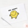 Mr._Happy___Dancing_&_Smiling_Square_Sticker_3 Mr. Happy Dancing Smiling Square Sticker