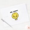 Mr._Happy___Giant_Smiley_Face_Classic_Round_Sticker_3 Mr. Happy Giant Smiley Face Classic Round Sticker