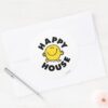 Mr._Happy___Happy_House_Classic_Round_Sticker_3 Mr. Happy Happy House Classic Round Sticker