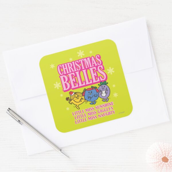 Mr._Men_Little_Miss_Christmas_Belles_Square_Sticker_3 Mr. Men Little Miss Christmas Belles Square Sticker